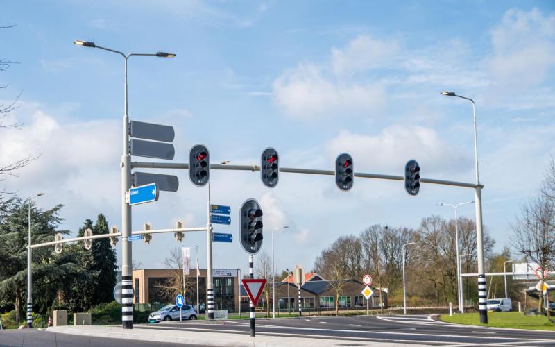 De vernieuwde kruispunten in Uden