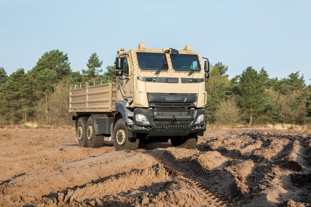 DAF, Tatra, en VDL Groep tonen unieke militaire 6x6-truck op BEDEX 2026